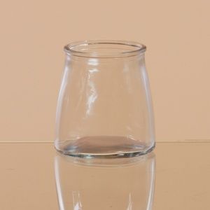 *Clear Glass Studio Jar Votive Candle Holder #79247 (NWT) #1